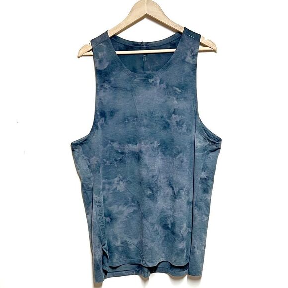 NWOT Lululemon Always Agile Tank
Diamond Dye Asphalt Grey Black Mens Sz L - Picture 4 of 9